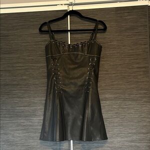 Black Corset-Style Dress